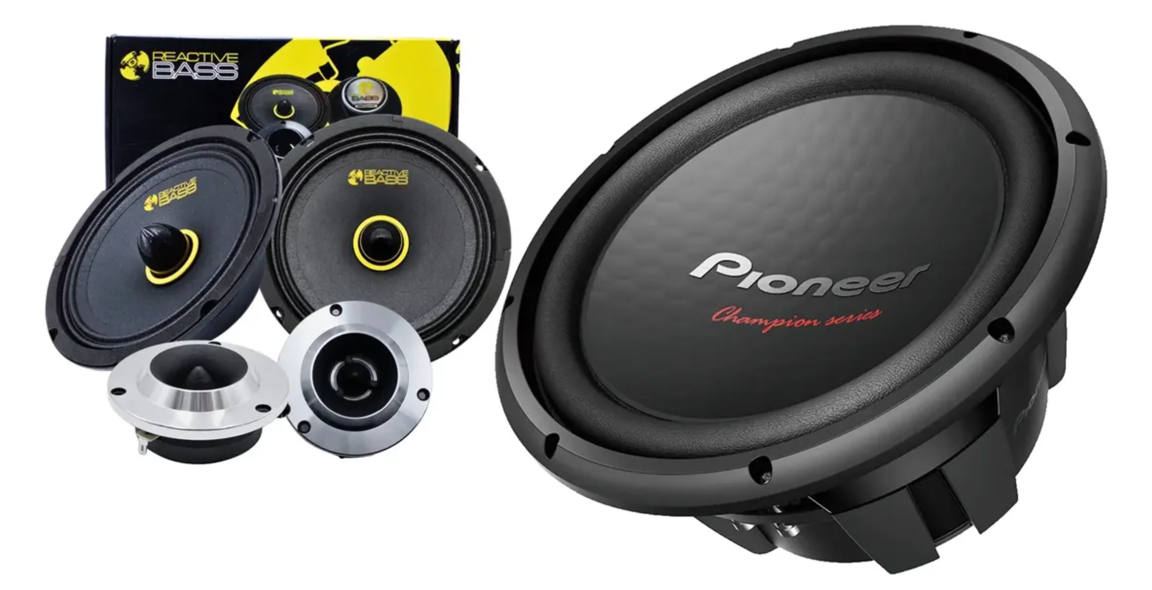 Subwoofer Ts-w312d4  + Rbt6520os 6.5pulG