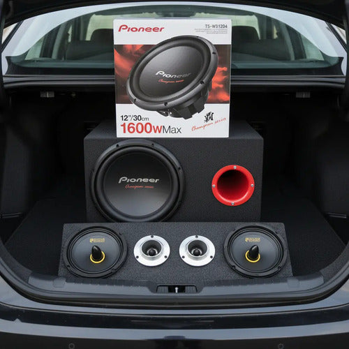 Paquete  Subwoofer Pioneer Tsw312d4 + Reactive Bass Rbt6520