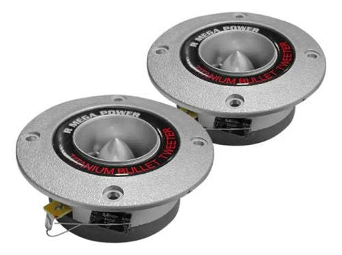 Par Tweeter Bala Aluminio Titanimo 400w 066-848