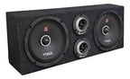 Set De Medios  Rangos Krack Ktm8520 300w 150 Rms Cajon Mdf