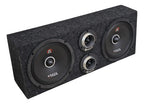 Set De Medios  Rangos Krack Ktm8520 300w 150 Rms Cajon Mdf