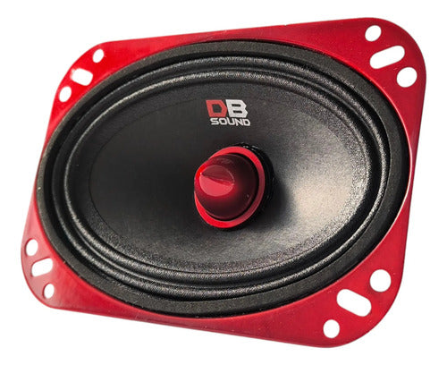Par De Medios Rangos Db Sound 4x6 Dbsp46 200w/100w 89db 4ohm