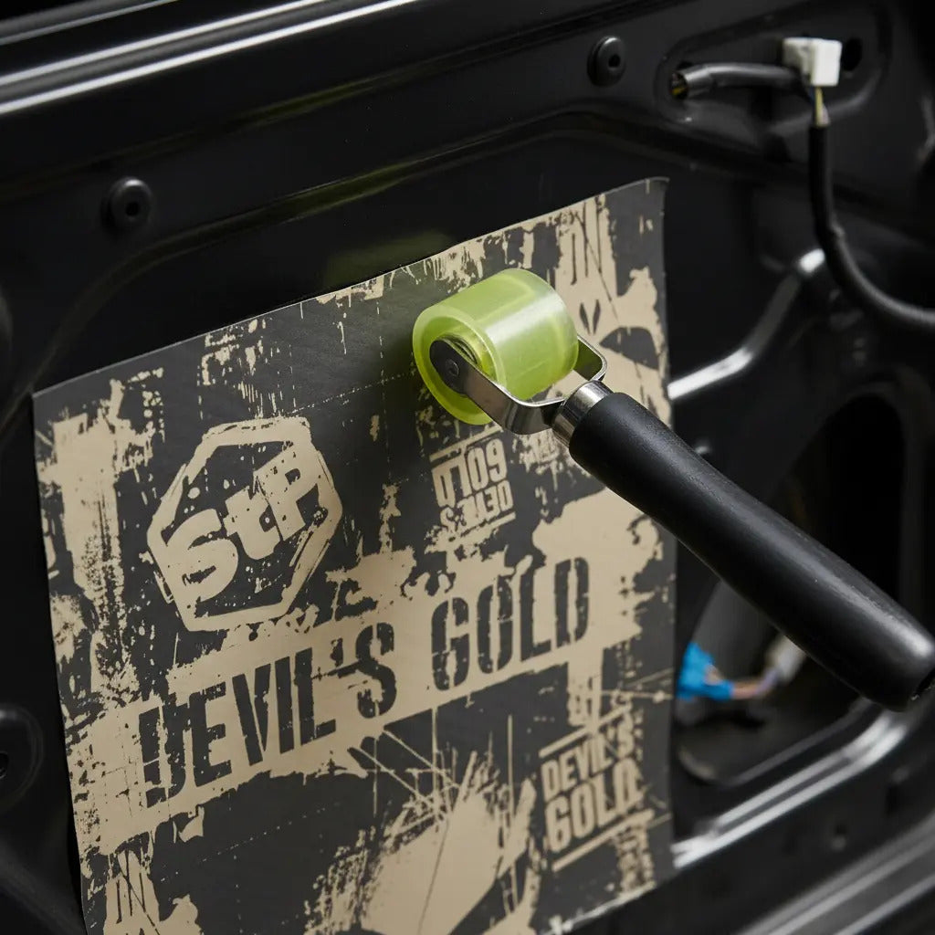 12 Hojas Insonorizante Stp Devils Gold 2 Incluye Regalo