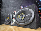 Paquete Audiobahn Ads6950 6x9 400w +tweeter +cajon Open Show