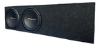 Cajón De Madera Acustico Para Camioneta Doble Subwoofer
