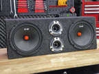 Kit Open Show 8puLG 600w Max Dub801 +tweeeter C Cajon Doble