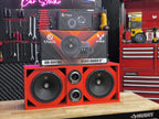 Par Medios Rangos Km-804fnx 8 Fenix +tweeters+ Cajon Open Sh