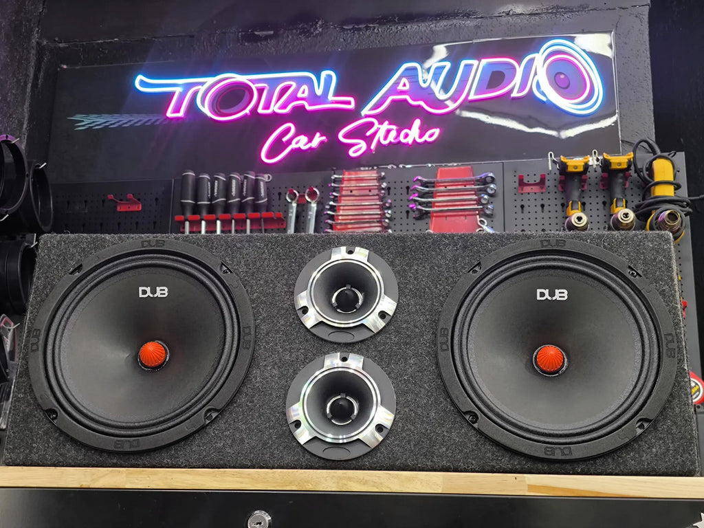 Kit Open Show 8puLG 600w Max Dub801 +tweeeter C Cajon Doble