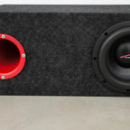 Subwoofer Audiobahn Asw8u Cajon Salida De Aire Amplificador