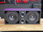 Set De Medios Rango War Audio Fh64bmpk+ Cajon Open Show Negr