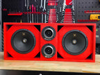 Par Medios Rangos Km-654fnx 6.5 Fenix +tweeters+ Cajon Open