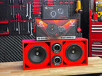 Par Medios Rangos Km-654fnx 6.5 Fenix +tweeters+ Cajon Open