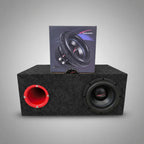 Subwoofer Audiobahn Asw8u Cajon Salida De Aire Amplificador