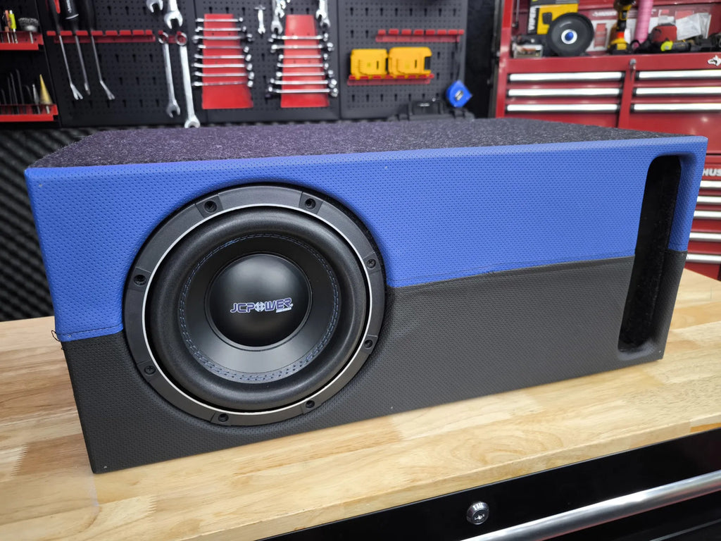 Subwoofer Jc Power Rs-8d4 700w  + Caja Acustica Porteada