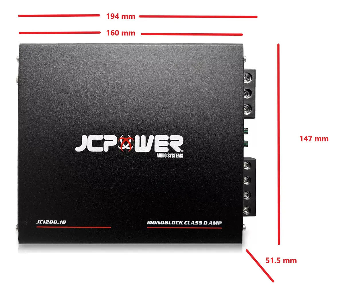 Amplificador Jc Power Jc1200.1 600w Rms+ 1 Pioneer Tsw-312d4