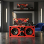 Par Medios Rangos Km-654fnx 6.5 Fenix +tweeters+ Cajon Open