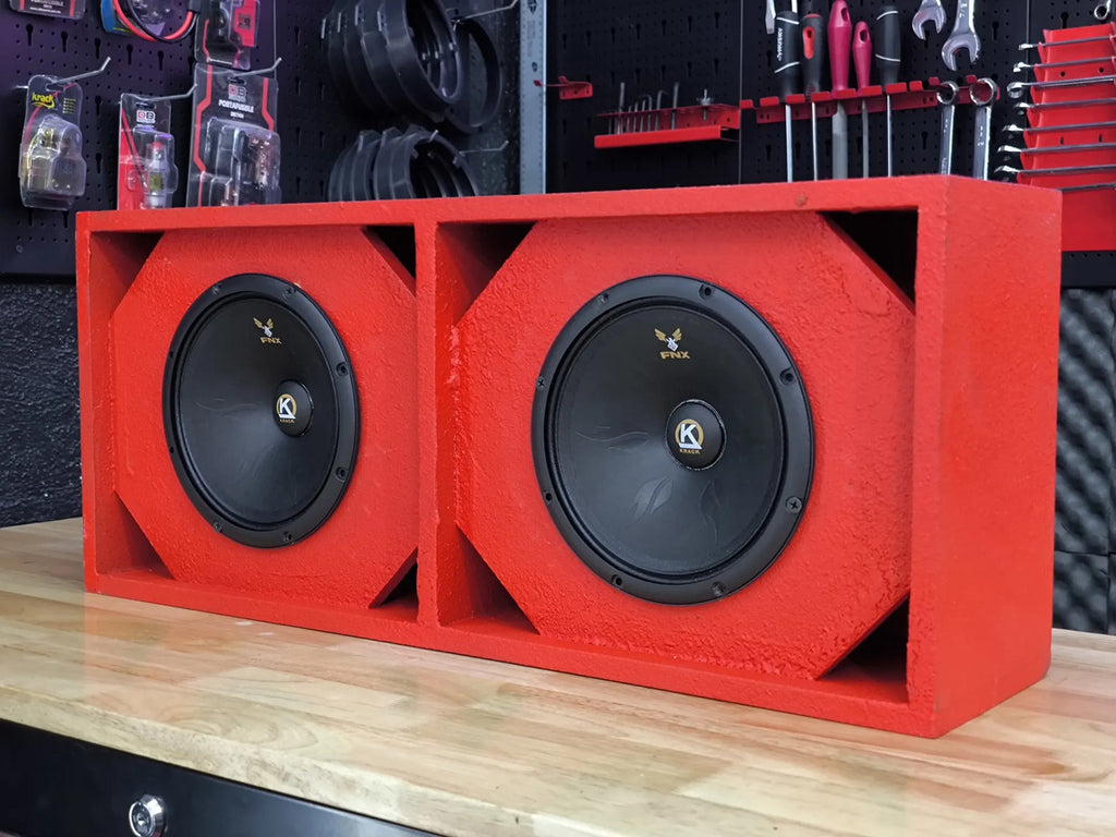Par Medios Rangos Km-654fnx 6.5 Fenix + Cajon Open Show R