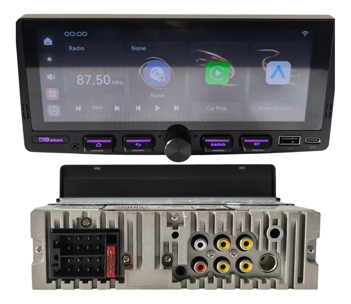 Pantalla Db Sound Touch 1 Din 7 PuLG Carplay Db6000bt