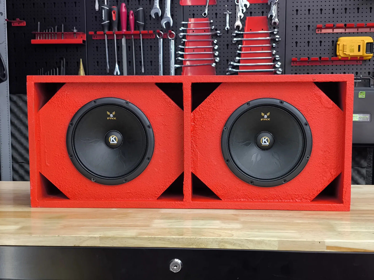 Par Medios Rangos Km-654fnx 6.5 Fenix + Cajon Open Show R
