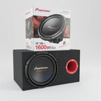 Cajón De Madera Rebote C/subwoofer Pioneer Ts-w312d4 12 PuLG