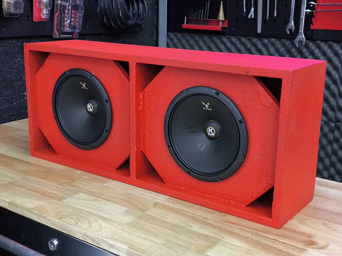 Par Medios Rangos Km-654fnx 6.5 Fenix + Cajon Open Show R