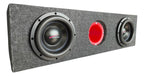 2 Audiobahn 8 PuLG 700w Asw8u + Cajon + Mono Dbsp800.1+kit4