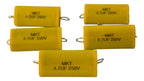 5 Pzas Filtro Para Tweeter Bala Crossover Pasivo 4.7uf-250v