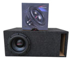 Subwoofer Audiobahn Asw8u Cajon Salida De Aire Amplificador