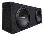 Cajón Sellado Doble Para Camioneta Con Rebote Para Subwoofer