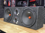 Kit Open Show 8puLG 600w Max Dub801 +tweeeter C Cajon Doble