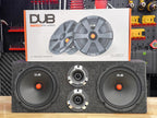 Kit Open Show 8puLG 600w Max Dub801 +tweeeter C Cajon Doble