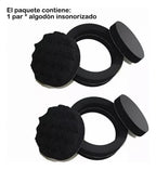 Aros Para Par De Bocinas 6.5 Carbon Audio Insonorizante 1par