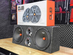 Kit Open Show 8puLG 600w Max Dub801 +tweeeter C Cajon Doble