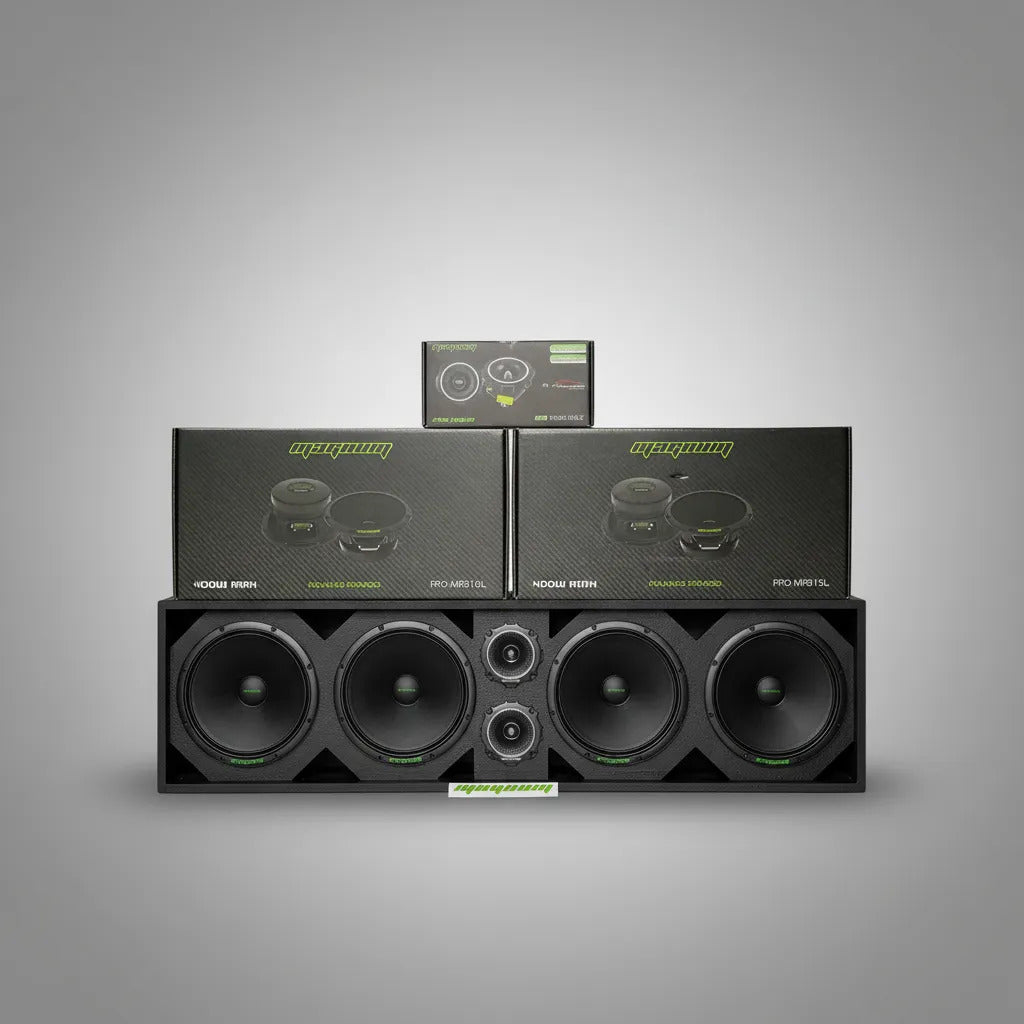 Paquete Open Show Magnum Cajon + Promr81sl +tweeters Prot100