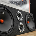 Kit Open Show 8puLG 600w Max Dub801 +tweeeter C Cajon Doble
