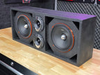 Set De Medios Rango War Audio Fh64bmpk+ Cajon Open Show Negr