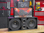 Par Medios Rangos Km-654fnx 6.5 Fenix +tweeters+ Cajon Open