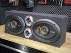 Paquete Audiobahn Ads6950 6x9 400w +tweeter +cajon Open Show