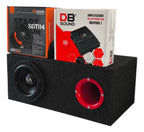 Subwoofer 8 Waraudio Sgt84 + Cajon Porteado + Amplificador