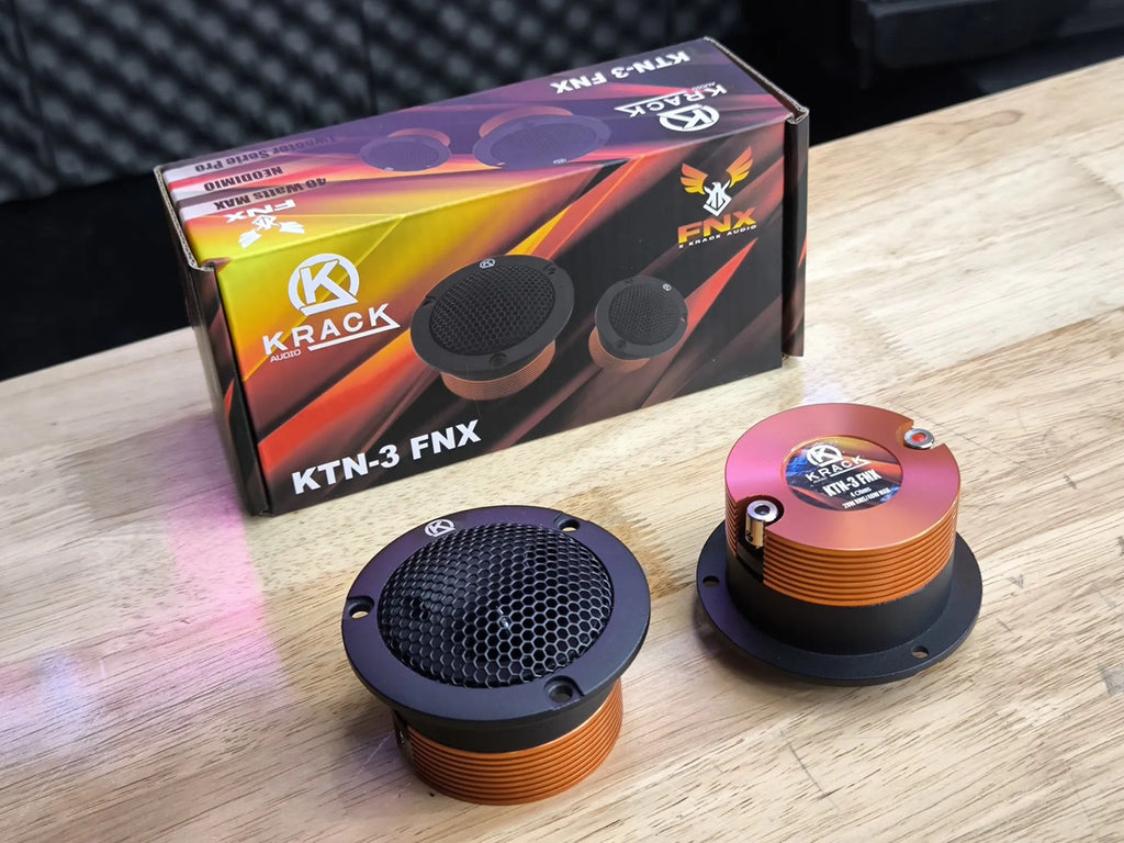 Par Tweeters Ktn-3fnx Neodimio Krack Fenix 20w Tipo Bala