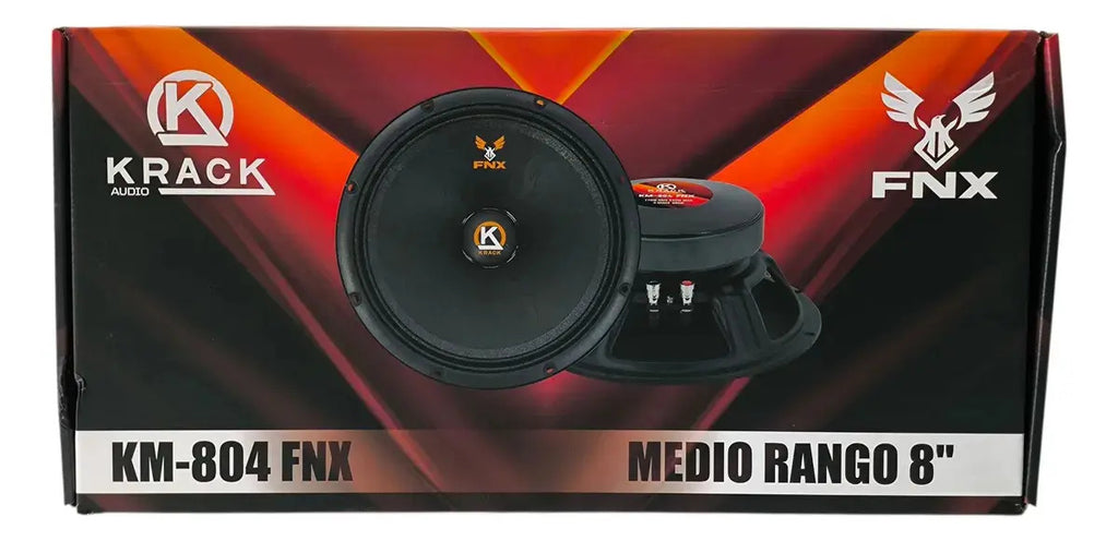 Par De Medios Rangos 8 Km-804 Fnx  Audio 170/340w