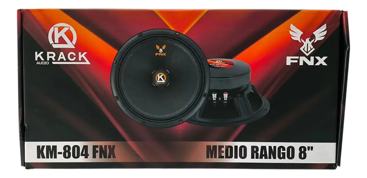 Par De Medios Rangos 8 Km-804 Fnx  Audio 170/340w