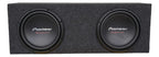 Cajón Sellado Doble Para Camioneta Con Rebote Para Subwoofer