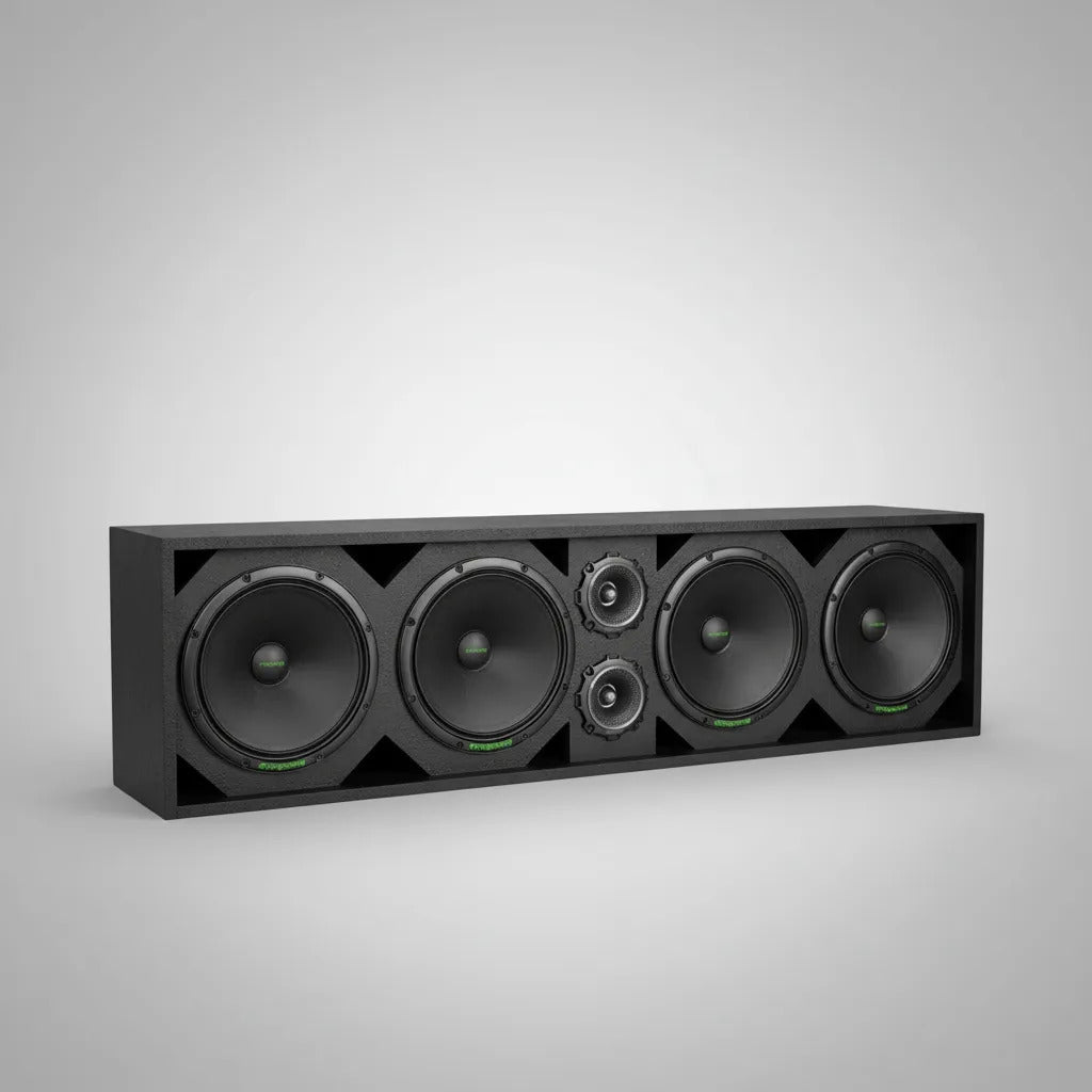 Paquete Open Show Magnum Cajon + Promr61sl +tweeters Prot100