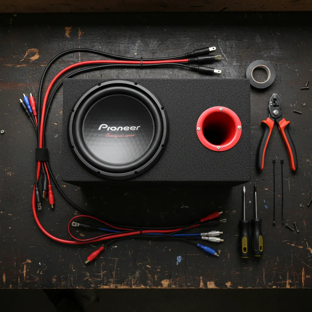 Cajón De Madera Rebote C/subwoofer Pioneer Ts-w312d4 12 PuLG