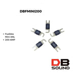 Db Sound Dbfmini200 - Audio Para Vehículos 5 Fusibles Anl