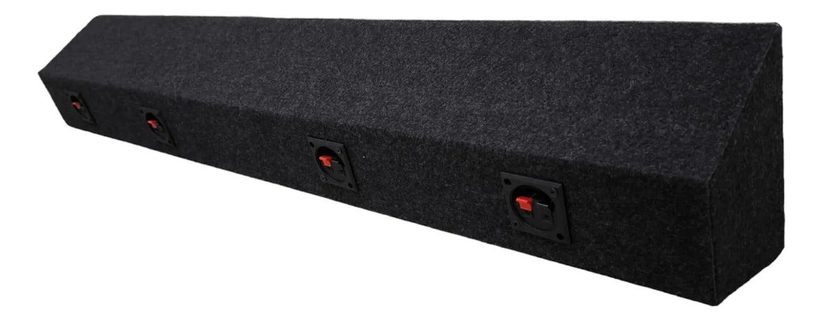 Cajón De Madera Monitor Vinil 4 Bocinas De 6x9 Con 2 Balas