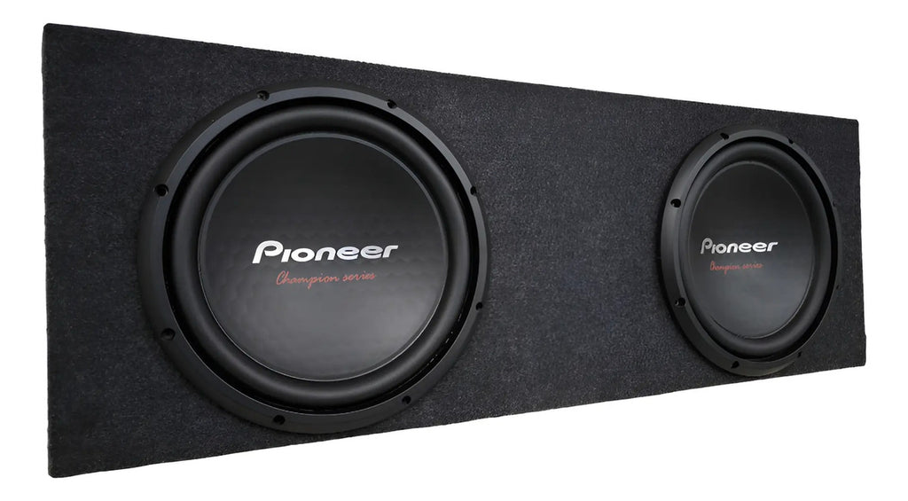 Cajón Sellado Doble Para Camioneta Con Rebote Para Subwoofer