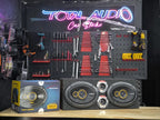 Paquete Audiobahn Ads6950 6x9 400w +tweeter +cajon Open Show