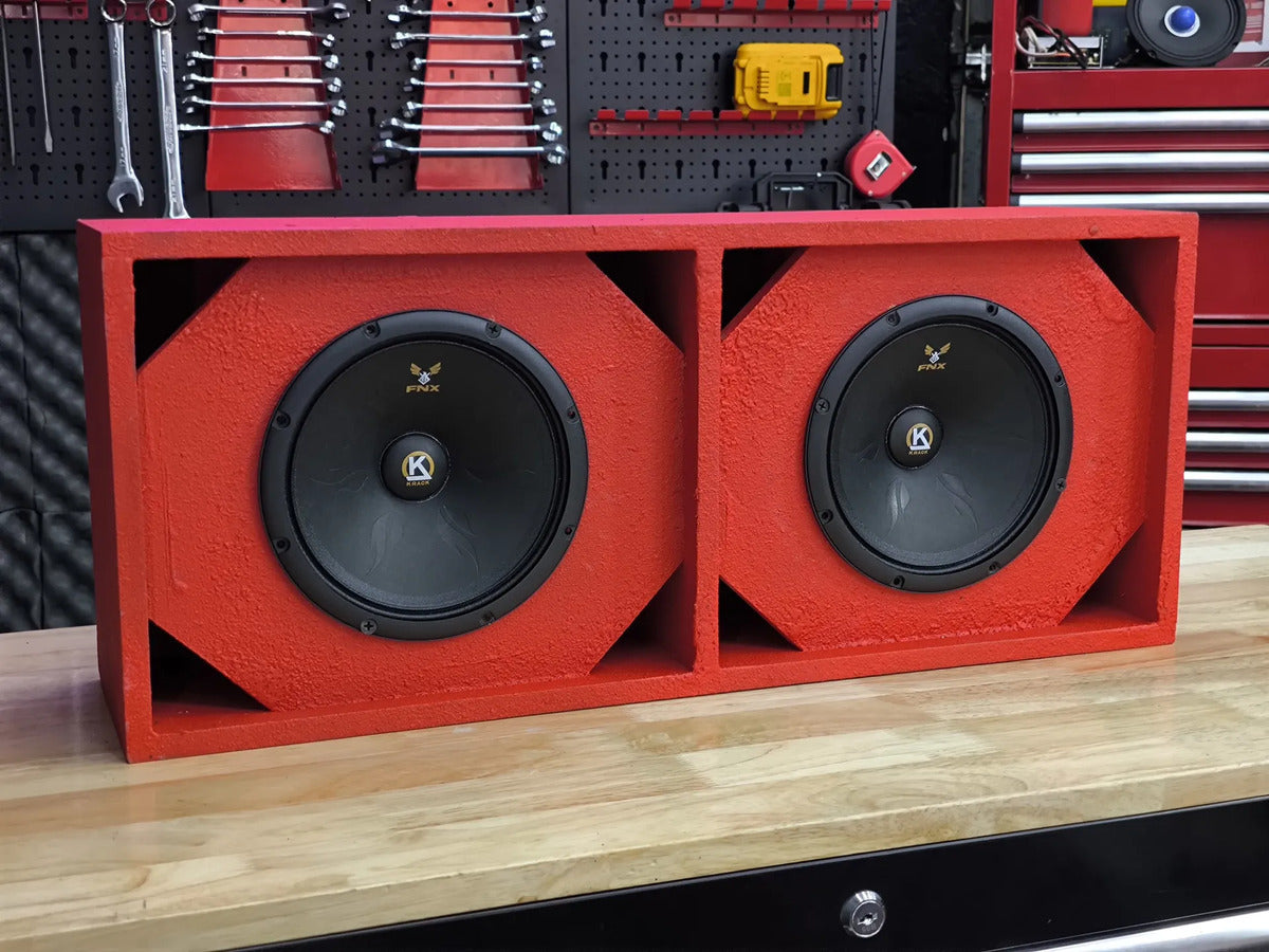 Par Medios Rangos Km-654fnx 6.5 Fenix + Cajon Open Show R